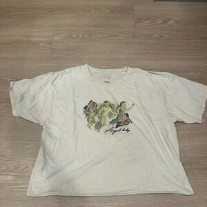 Gypsy Los Angeles Cream Graphic Tee
